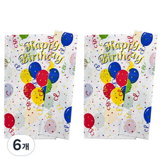 PARTY 09 派對桌布氣球 長137cm x 寬274cm, 1入, 6個