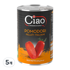 Ciao 喬爾番茄 Chaio番茄整顆, 5個, 400g