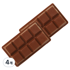 블랙트리 발렌타인 초콜렛 피규어 브라운, 4개