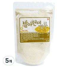 갑당약초 발아 현미 가루, 300g, 5개