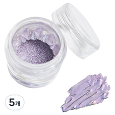 퍼니네일 문라이트 메탈미러 파우더, KN-A4186, 5개