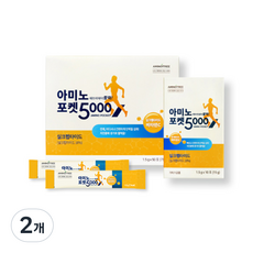 Amino Tree Amino Pocket 5000 複合氨基酸, 75g, 2盒