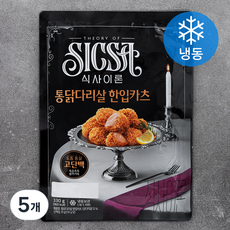 식사이론 통닭다리살 한입카츠 (냉동), 330g, 5개