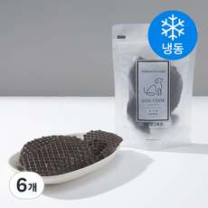 도그쿡 강아지 수제간식 소생간 육포 (냉동), 소, 80g, 6개