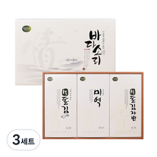 바다소리 생돌김 정드림 선물세트 1호, 3세트
