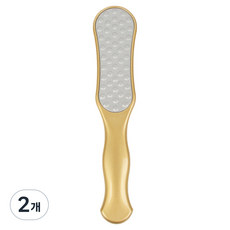 Alice Home 後腳跟足部去角質器 H 金色 25.5 x 5.3 cm, 2個, 1入, 100g