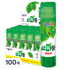 종이나라 투명나라풀, 15g, 100개