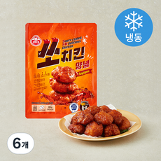 오뚜기 쏘치킨 양념 (냉동), 350g, 6개
