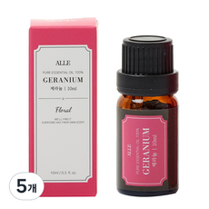 Alle 純精油 Backpro 天竺葵, 10ml, 5個