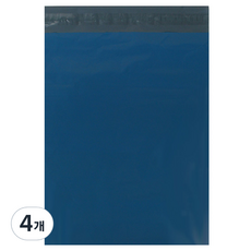 아이엔피 LDPE 택배봉투 블루 50p, 4개