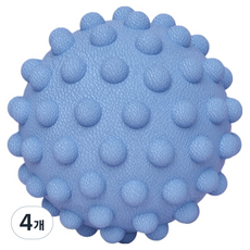 쏙쏙채움 지압 마사지볼 4.5cm, 4개, 블루 싱글