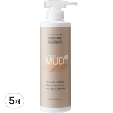 보령머드 딥케어 트리트먼트, 5개, 500ml