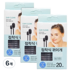 BK Plus 黏著式耳扒, 6個, 20入