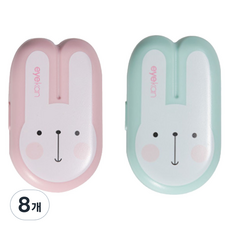 블랙트리 헬로우 바니 렌즈케이스, 랜덤발송, 8개