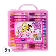 동아 소피루비 크레파스, 24색, 5개