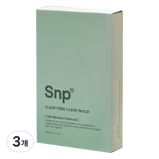 SNP 클린포어 클리어 패치, 10개입, 3개
