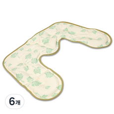 닥터웰 냉온 찜질팩 전신 등 허리 어깨 무릎 핫팩 목어깨형, 6개