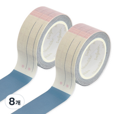 모노라이크 아르떼 마스킹 테이프 20mm x 10m, 135Plan, 8개