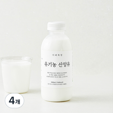 이레목장 유기농 인증 산양유, 4개, 500ml