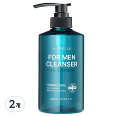 Dongsung 東星 Miette涼感男性清潔劑, 2瓶, 500ml