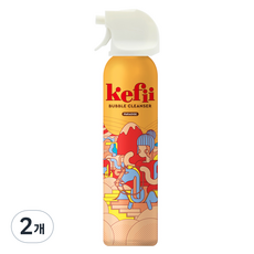 케피 버블 클렌저 파라다이스 화이트폼, 200ml