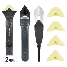 썬키 실리콘 스크래퍼 3종 + 교환패드 5종 세트 SSS-04S, 2세트