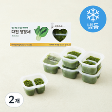 배마마 곱게 다진 청경채 (냉동), 180g, 2개