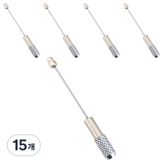 미소로운 DIY 연필깍지, 골드, 15개