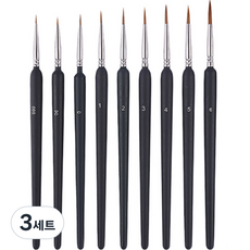 O-ON 多用途描線細節畫筆9件組, 3套