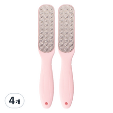 Coresis 溫和足部去角質器 粉紅色, 4個, 1入, 40g