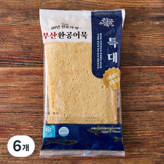 환공어묵 특대 어묵, 700g, 6개