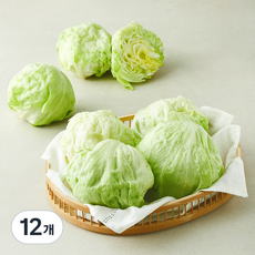 국내산 비선별 양상추, 200g, 12개, 1개입