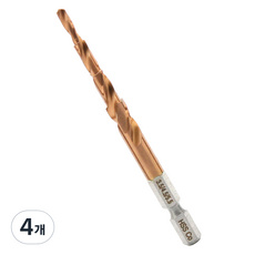 이엑스파워 롱스텝드릴 코발트 ELK-355, 4개