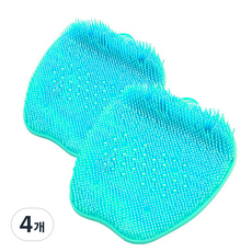 蘋果腳底刷墊, 薄荷, 4個, 1入