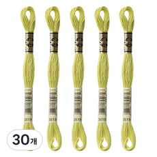 브랜드얀 DMC 자수실 25번 면사, 3819, 30개