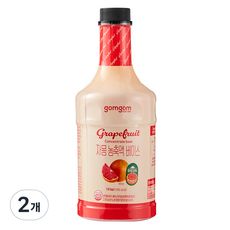 곰곰 자몽 농축액 베이스, 1.8kg, 2개