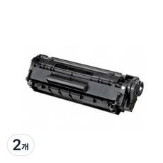 토너피아 캐논 호환 슈퍼재생 비정품 토너 CRG-328, 검정, 2개