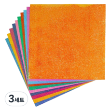 Misoroun 活動珠光摺紙 彩色混合 15 x 15 cm 50張組, 10色, 3套