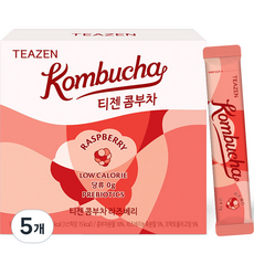 티젠 콤부차 라즈베리, 5g, 30개입, 5개