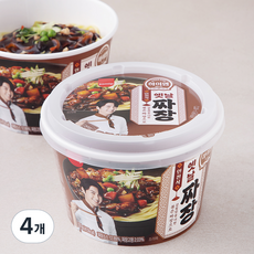 냉장_삼립 하이면 인천식 옛날짜장, 221g, 4개