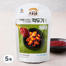 다담 깍두기양념, 155g, 5개