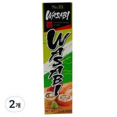 S&B 芥末, 2個, 43g