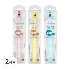 라니핏 가늘고 부드러운 3D 칫솔 3p, 2세트, 3개입