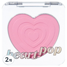 ETUDE Heart Pop 腮紅 4g, 酷炫拳擊特調, 2個