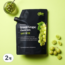 오트리 청포도 청크잼, 1kg, 2개