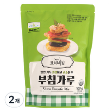 부침가루, 2개, 500g