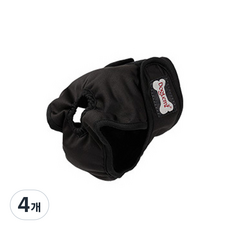 반려견 생리 팬티 블랙, L, 1개입, 4개