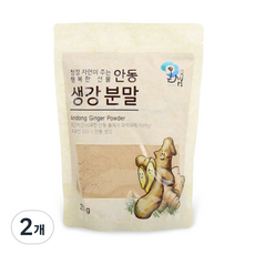 온샘 안동 생강분말, 250g, 2개