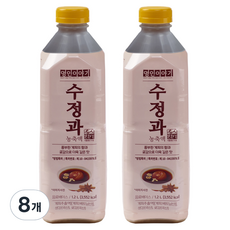 명인이야기 수정과 농축액, 1.2L, 8개