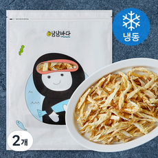 냠냠바다 부드러운 손질 먹태채 (냉동), 2개, 200g